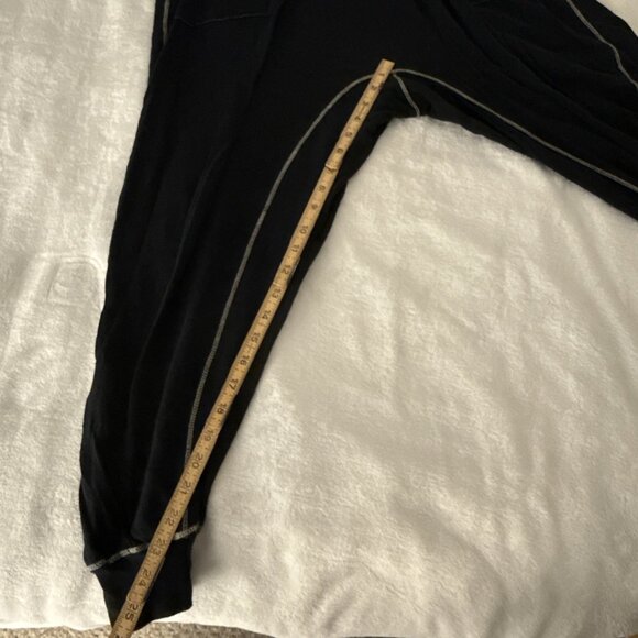 Natural Life Johnnie Black Harem Style Boho Jumpsuit XS Comfy Roomy - Picture 9 of 10